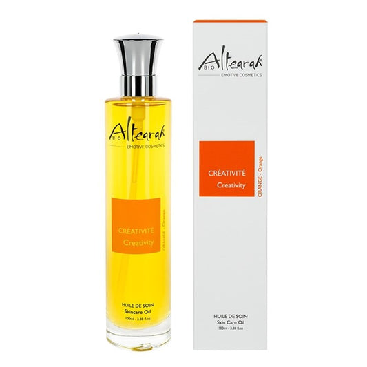 Huile de soin Altearah - Créativité à l'orange