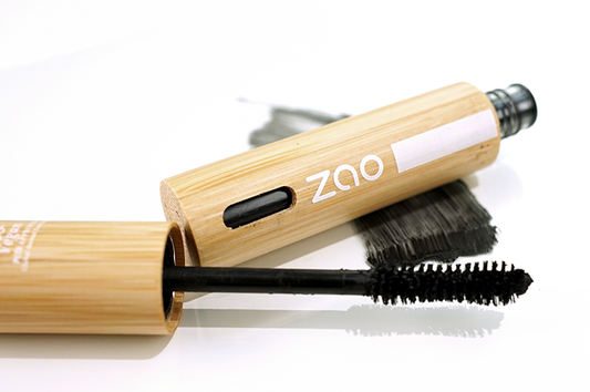 Mascara Volume Daring Bamboo de ZAO - 240 Noir Intense