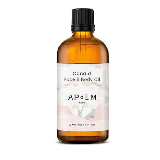 APoEM Candid Face Body Oil Kids voedt gevoelige kinderhuid