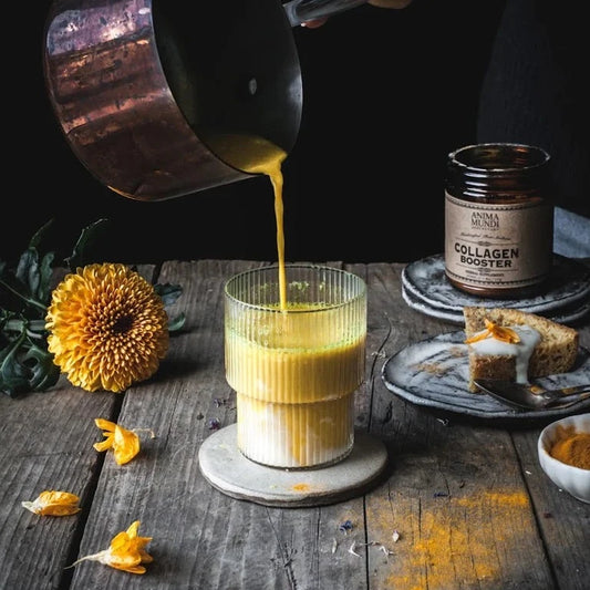 Formule van adaptogenen, oude kruiden en bloemen