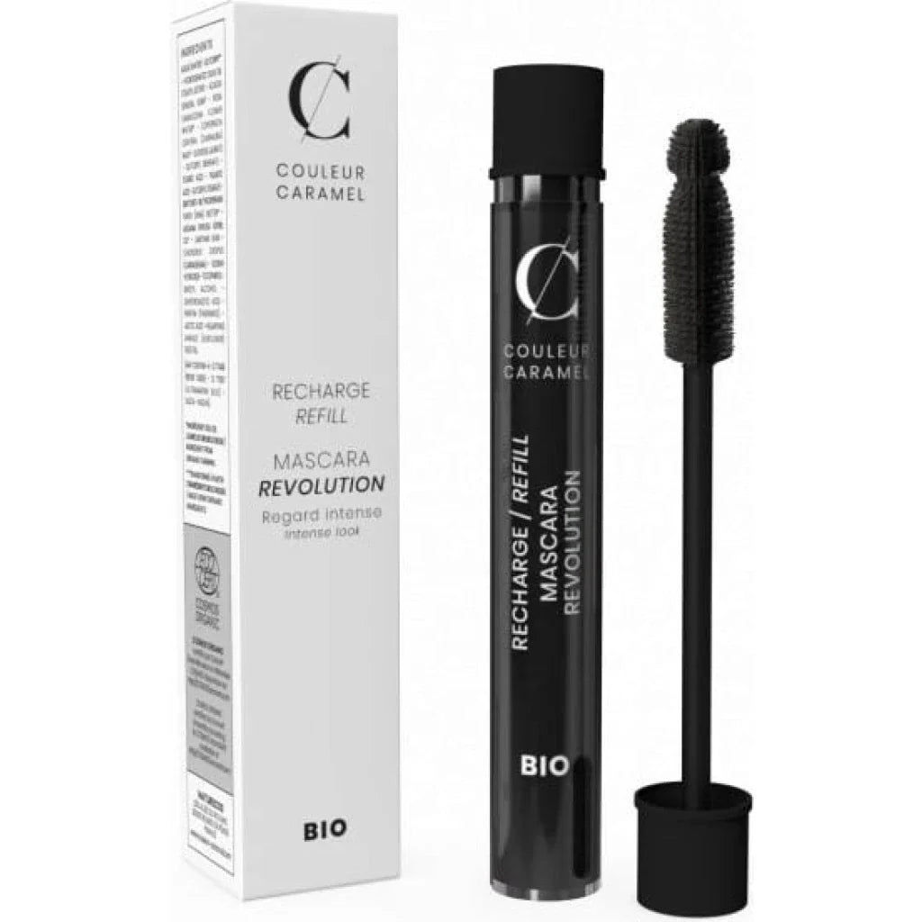 Couleur Caramel Refill Mascara Extra Black verlengt wimpers natuurlijk