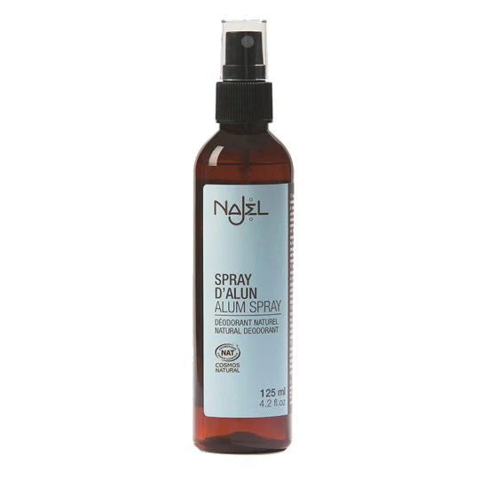 Najel natuurlijke deodorant aluin spray fris