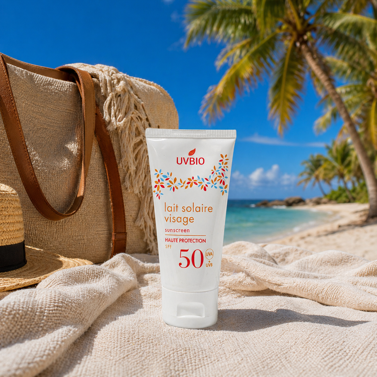 UVBIO Zonnebrand Face SPF50 Bio 50 ml