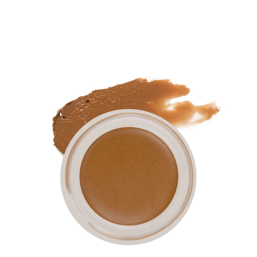Laat je RAWW beauty stralen met onze 3 in 1 Superfood Face Tint - Butterscotch om je lippen, wangen en ogen te kleuren.