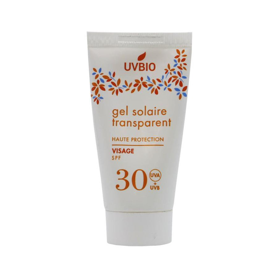 UVBIO Sunscreen gel SPF30 (face) BIO - 30ML