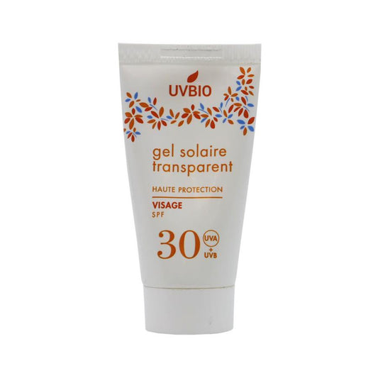 Gel solaire UVBIO SPF30 (visage) BIO - 30ML