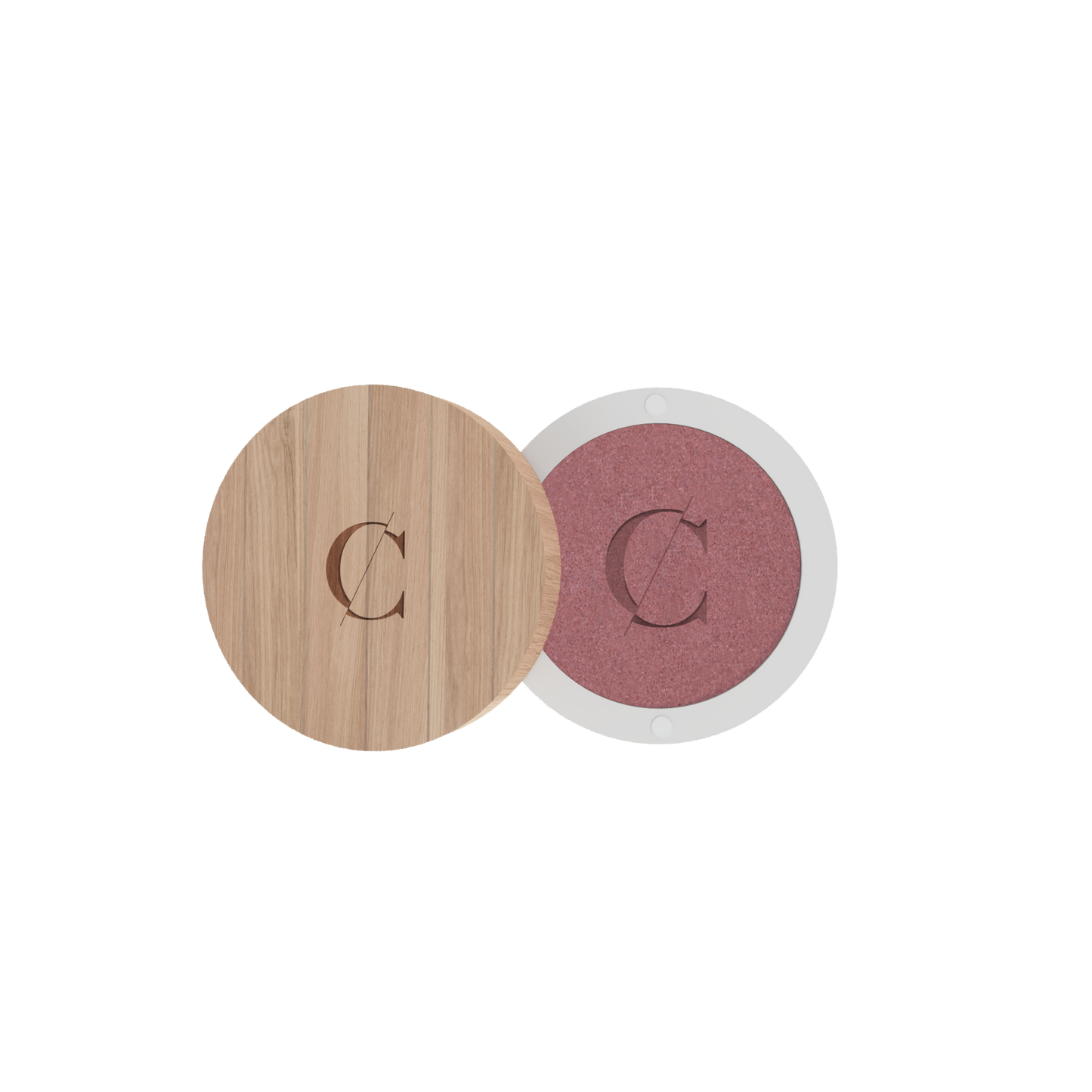 De natuurlijke en biologische oogschaduw van Couleur Caramel bevat een sterke concentratie van pigmenten.
