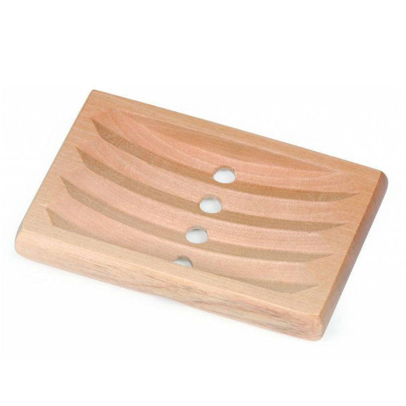 Zeepbakje voor zepen en shampoo bars. De zeep kan uitlekken en zo voorkom je dat de zeep gedeeltelijk oplost.
