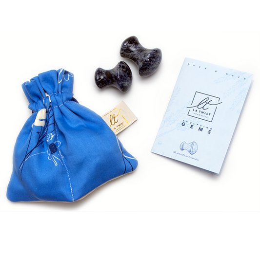 Een bijzonder gezichtsmassage kristal die de weefsels in de huid aanzetten tot activiteit, zoals het bindweefsel.