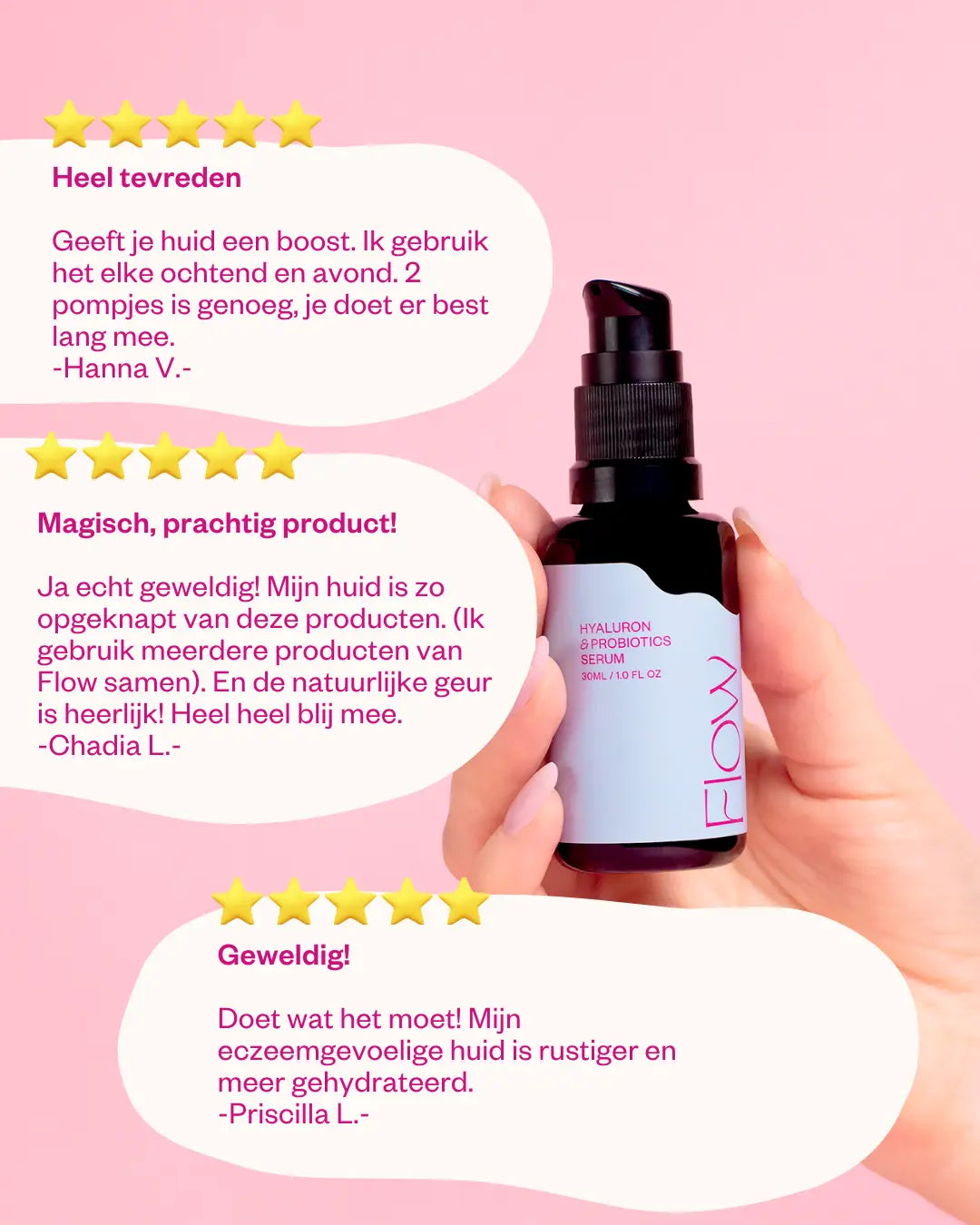 Hyaluron & Probiotics Serum-Flow Cosmetics