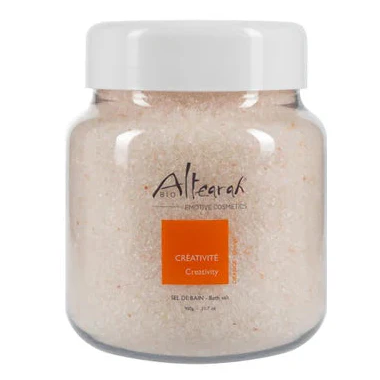 Altearah Orange Creativity badzout sinaasappel mineraalzout ontspannend bad energie creativiteit inspiratie en hernieuwde balans