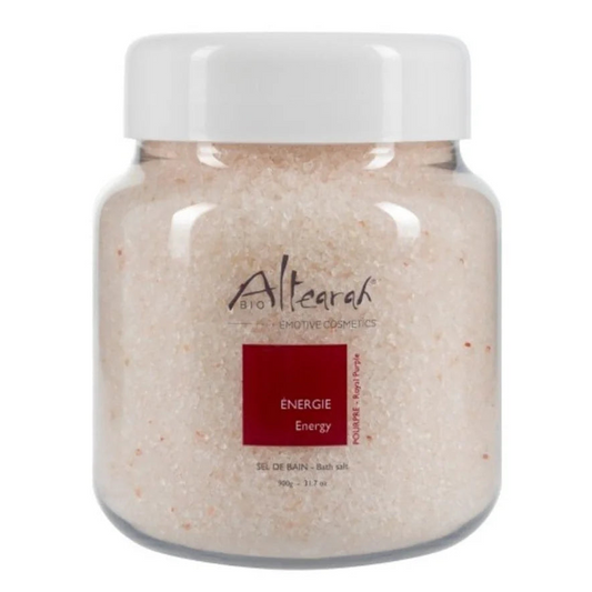 Neem een bad met Altearah Badzout Royal Purple Energiy en voel de emotionele verandering. 