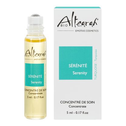 Altearah Concentrate Turquoise Serenity 5 ml, huile d'aromathérapie aux huiles essentielles naturelles pour le calme et l'équilibre