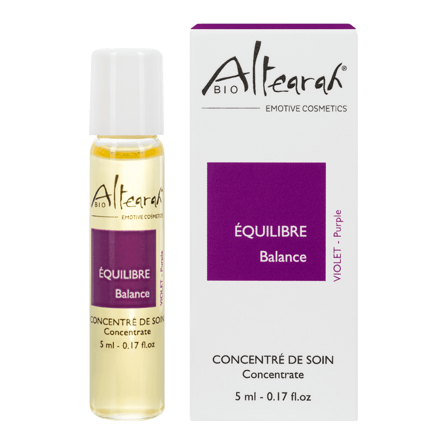 Altearah Concentrate Violet Balance 5ml aromatherapie olie voor balans en innerlijke rust met essentiële oliën