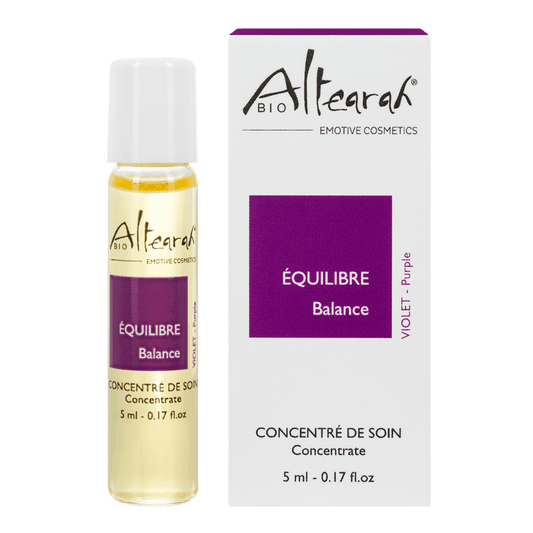 Altearah Concentrate Violet Balance 5ml aromatherapie olie voor balans en innerlijke rust met essentiële oliën