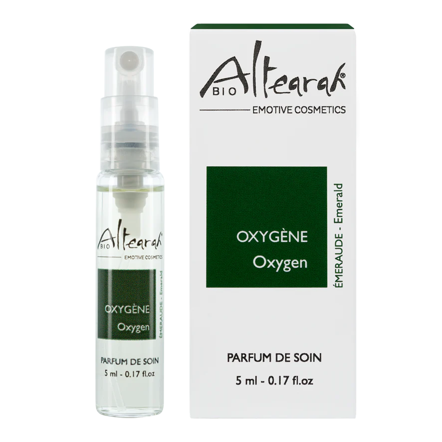 Altearah parfum Emerald Oxygen 5 ml natuurlijk parfum detox zuivering biologisch roomspray