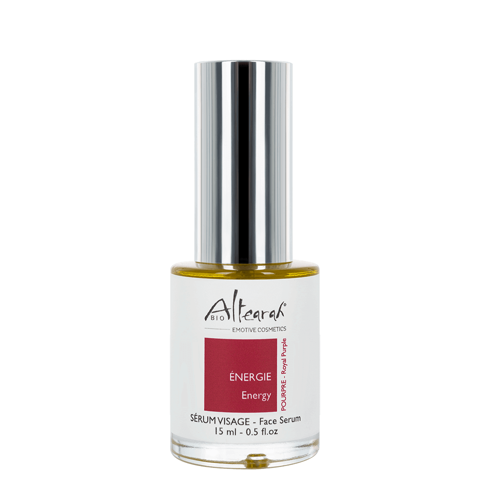 Altearah Face Serum Purple Energy close-up voor frisse vitaliteit