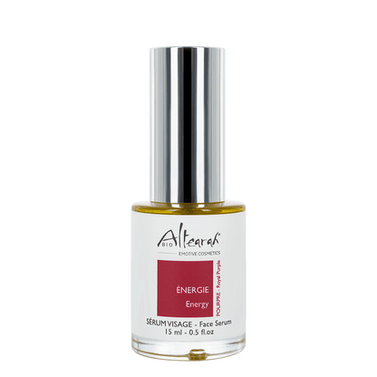 Altearah Face Serum Purple Energy close-up voor frisse vitaliteit
