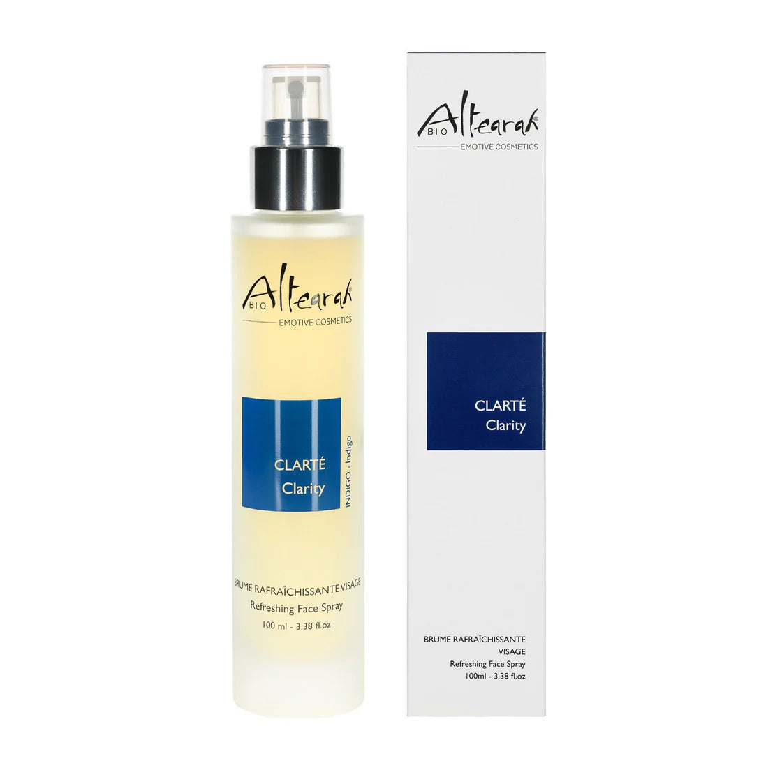 Altearah face spray Indigo Clarity biologisch verfrissende gezichtsspray