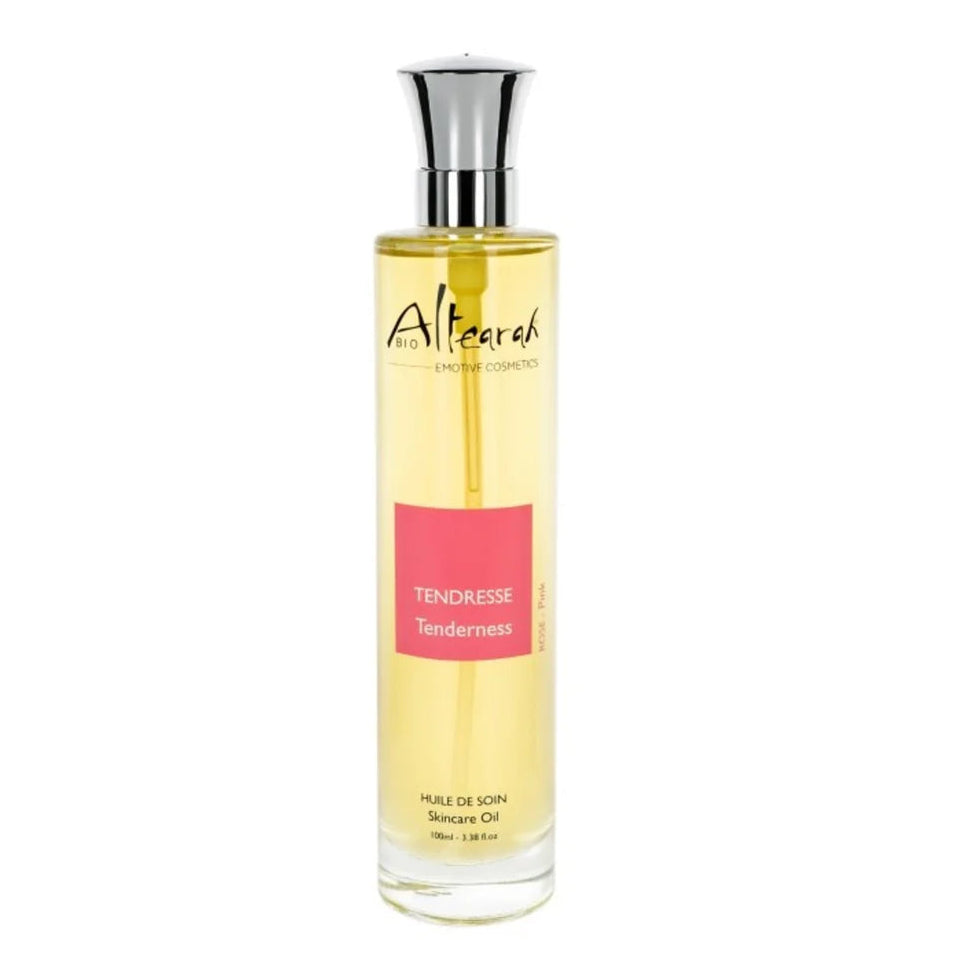 Altearah Pink Tenderness huidolie vrijstaand product natuurlijke olie voor zachtheid en gevoelige huid
