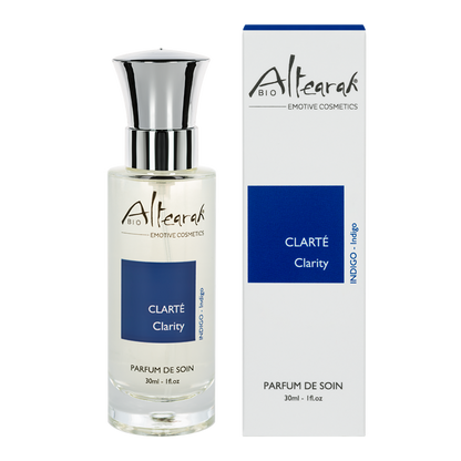 Altearah Parfum de Soin Indigo Clarity, parfum naturel pour la clarté, la concentration et l'équilibre