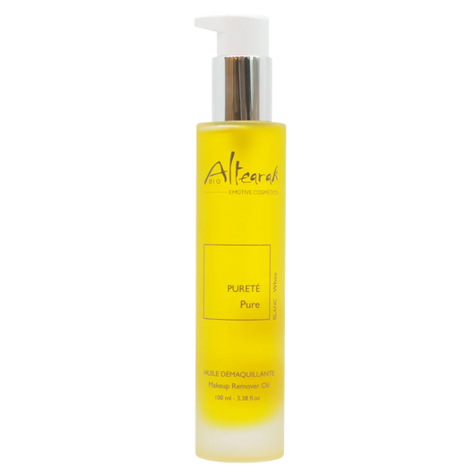 Altearah reinigingsolie wit pure biologisch make up remover zachte huid reiniging