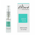 Le parfum Altearah Turquoise Serenity apaise l'agitation pendant votre rituel quotidien