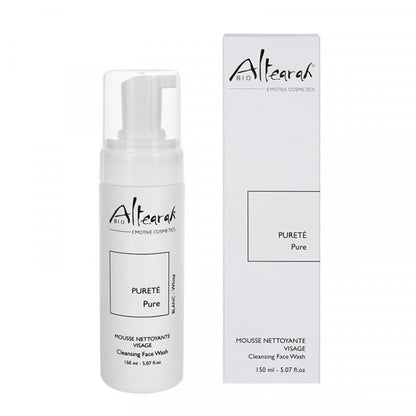 Altearah Cleansing Face Wash White Pure, natural foaming facial cleanser for all skin types