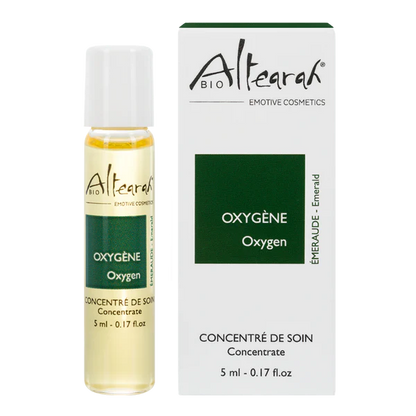 Altearah Concentrate Emerald Oxygen 5 ml, huile d'aromathérapie naturelle pour l'énergie, la vitalité et un équilibre frais