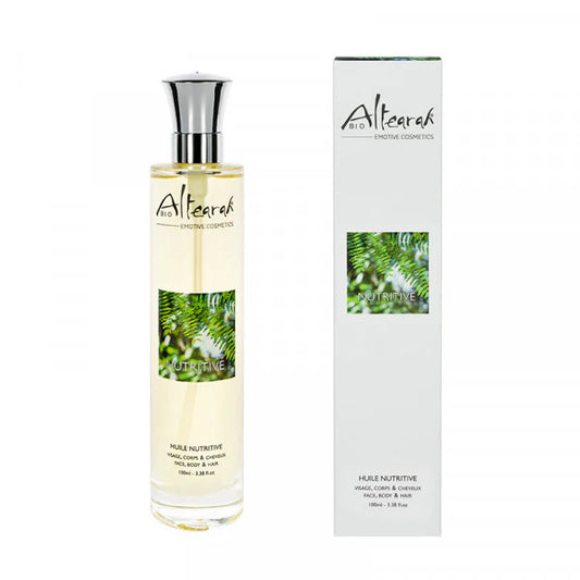 Altearah massage olie nutritive 250ml zonder essentiële oliën natuurlijke huidverzorging gevoelige huid voeding en herstel