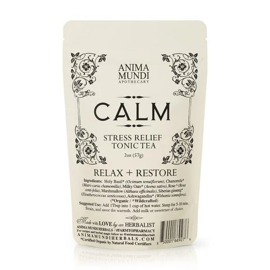 Anima Mundi Calm kruidenthee 56 g stress ontspanning rust biologische thee