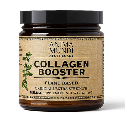 Anima Mundi Collagen Booster 115 g, complément végétal pour la peau, les cheveux et les ongles