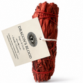 Anima Mundi Dragon's Blood Wand cleansing smoke bundle, natural smudge stick for energetic cleansing