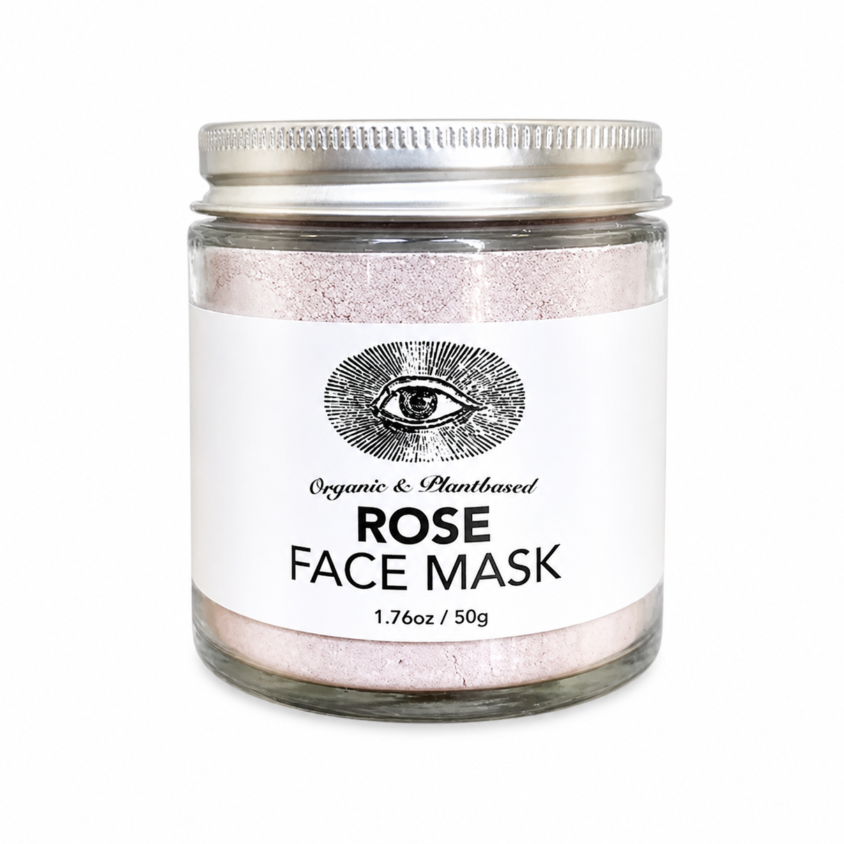 Anima Mundi Rose Face Mask detox en hydrateert voor een zachte stralende huid