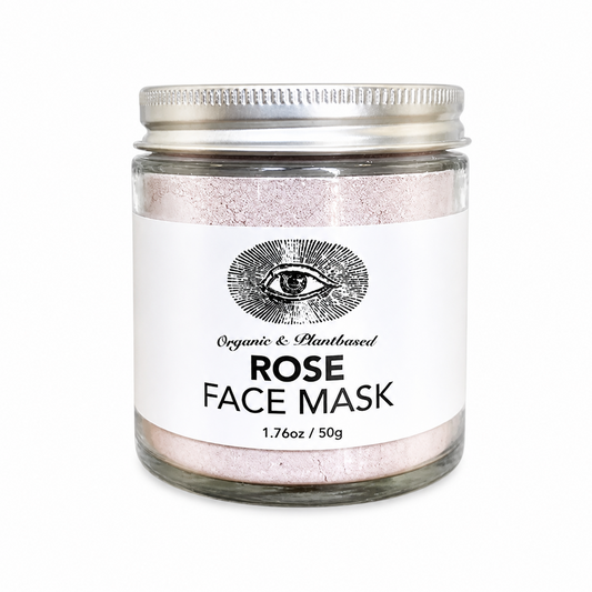 Anima Mundi Rose Face Mask detox en hydrateert voor een zachte stralende huid