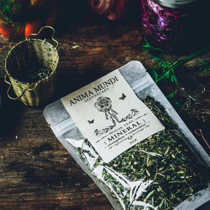 Anima Mundi Mineral Tea, relaxing evening tea, a moment of balance