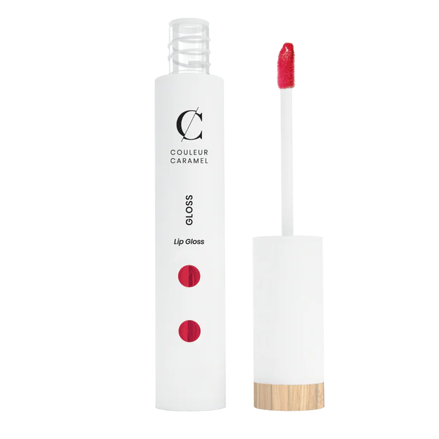 Couleur Caramel Lipgloss Nude Coral hero voor zachte lipglans