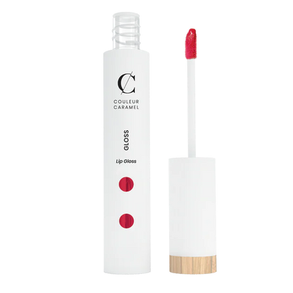 Couleur Caramel Lip Gloss Nude Coral for a soft lip shine