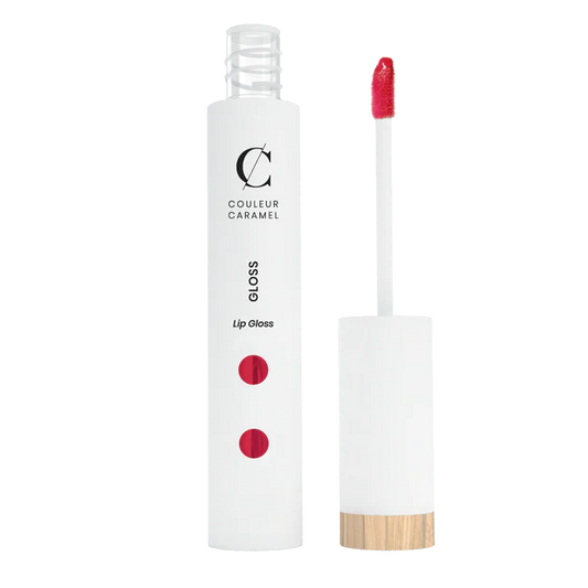 Couleur Caramel Lipgloss Nude Coral hero voor zachte lipglans