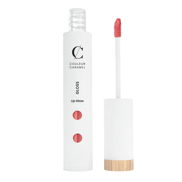 Couleur Caramel Lipgloss Nude Pink hero voor zachte lipglans
