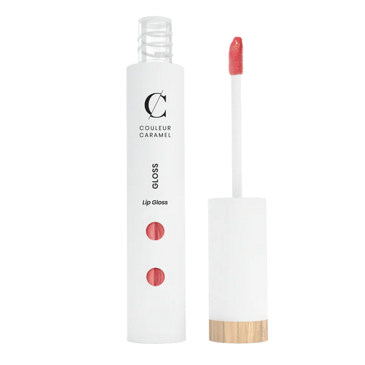 Couleur Caramel Lipgloss Nude Pink hero voor zachte lipglans