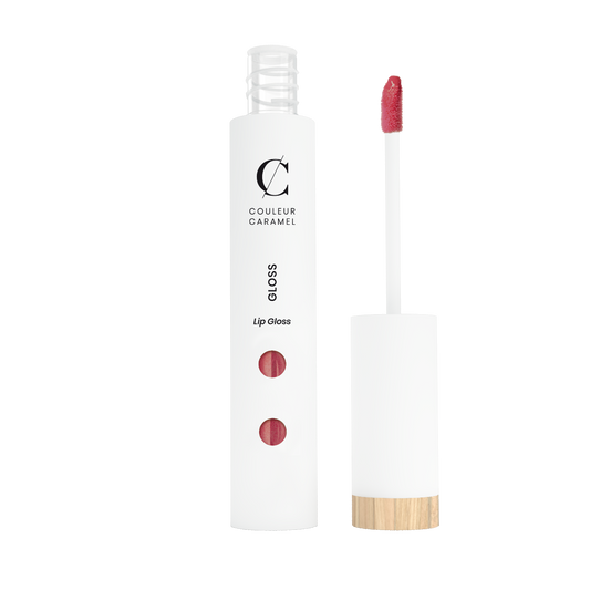 Couleur Caramel Lipgloss Rosewood hero voor elegante lipglans