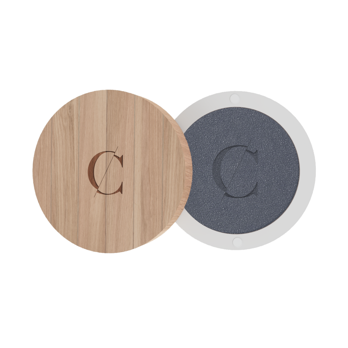 De natuurlijke en biologische oogschaduw van Couleur Caramel bevat een sterke concentratie van pigmenten. 