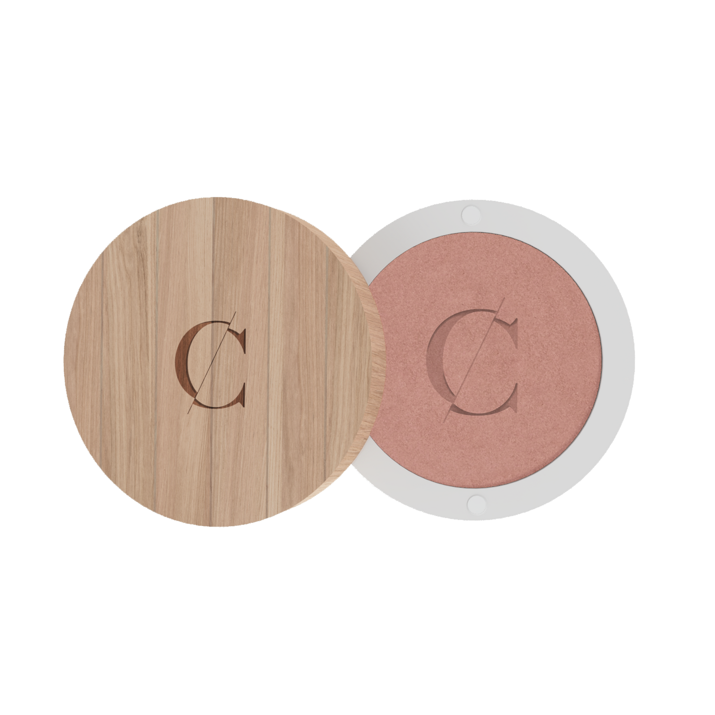 De natuurlijke en biologische oogschaduw van Couleur Caramel bevat een sterke concentratie van pigmenten. 