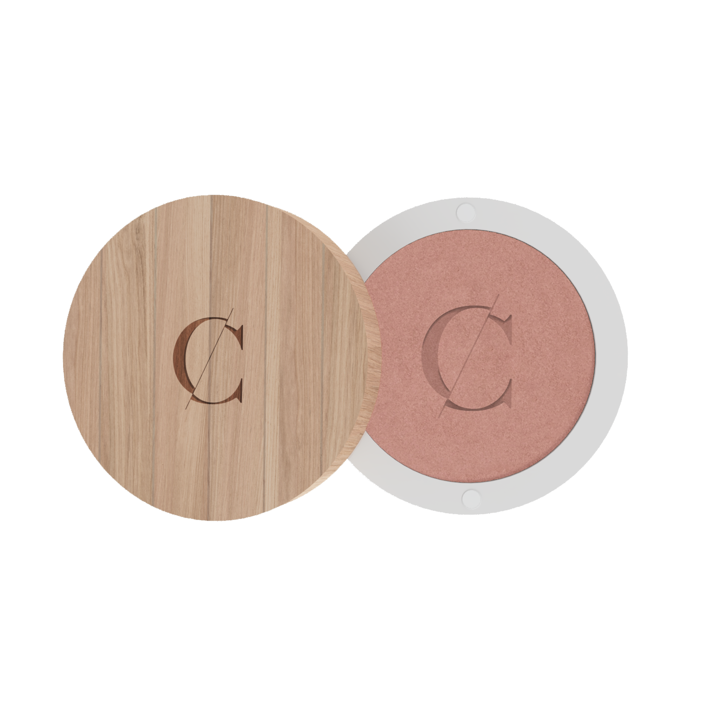 De natuurlijke en biologische oogschaduw van Couleur Caramel bevat een sterke concentratie van pigmenten. 