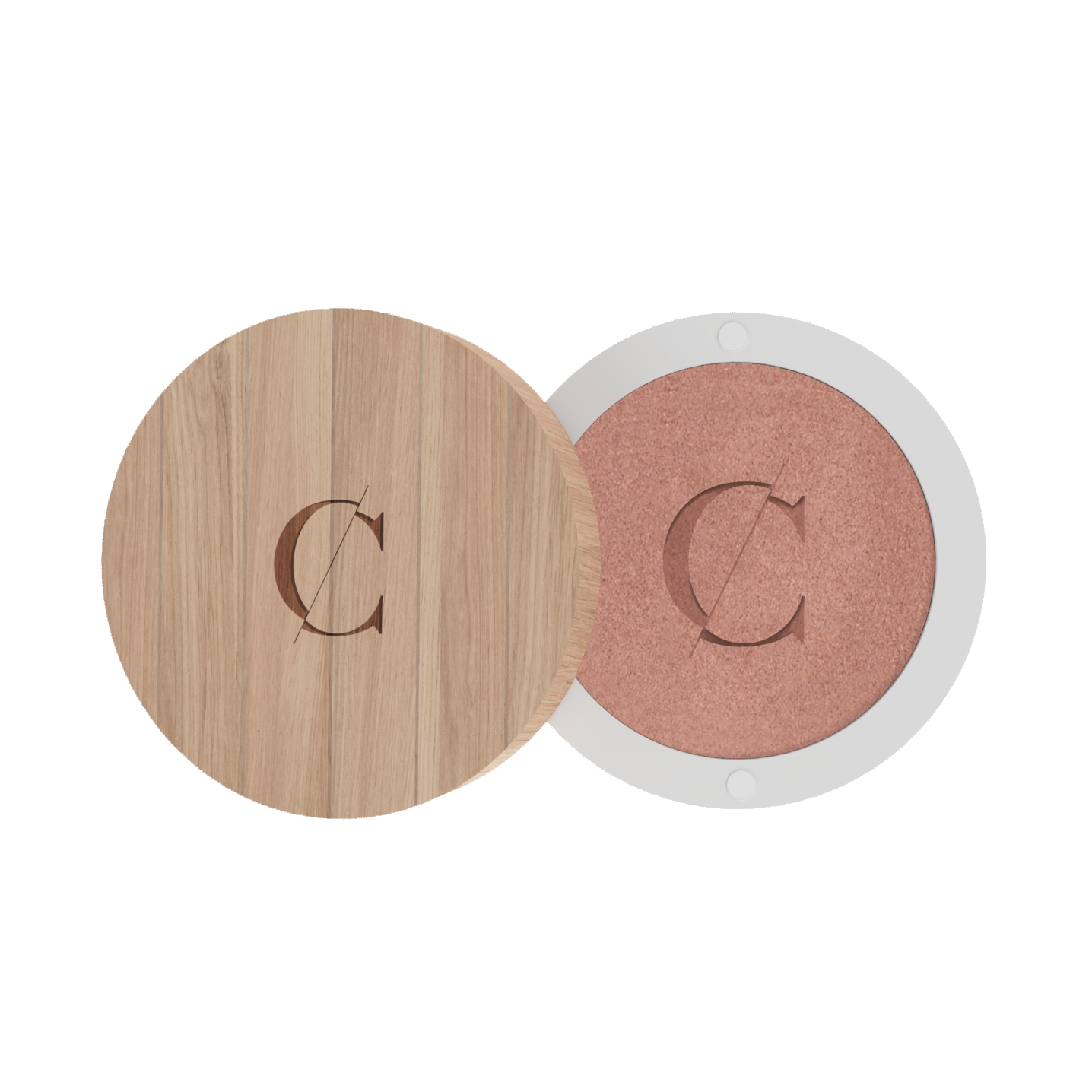 De natuurlijke en biologische oogschaduw van Couleur Caramel bevat een sterke concentratie van pigmenten. 