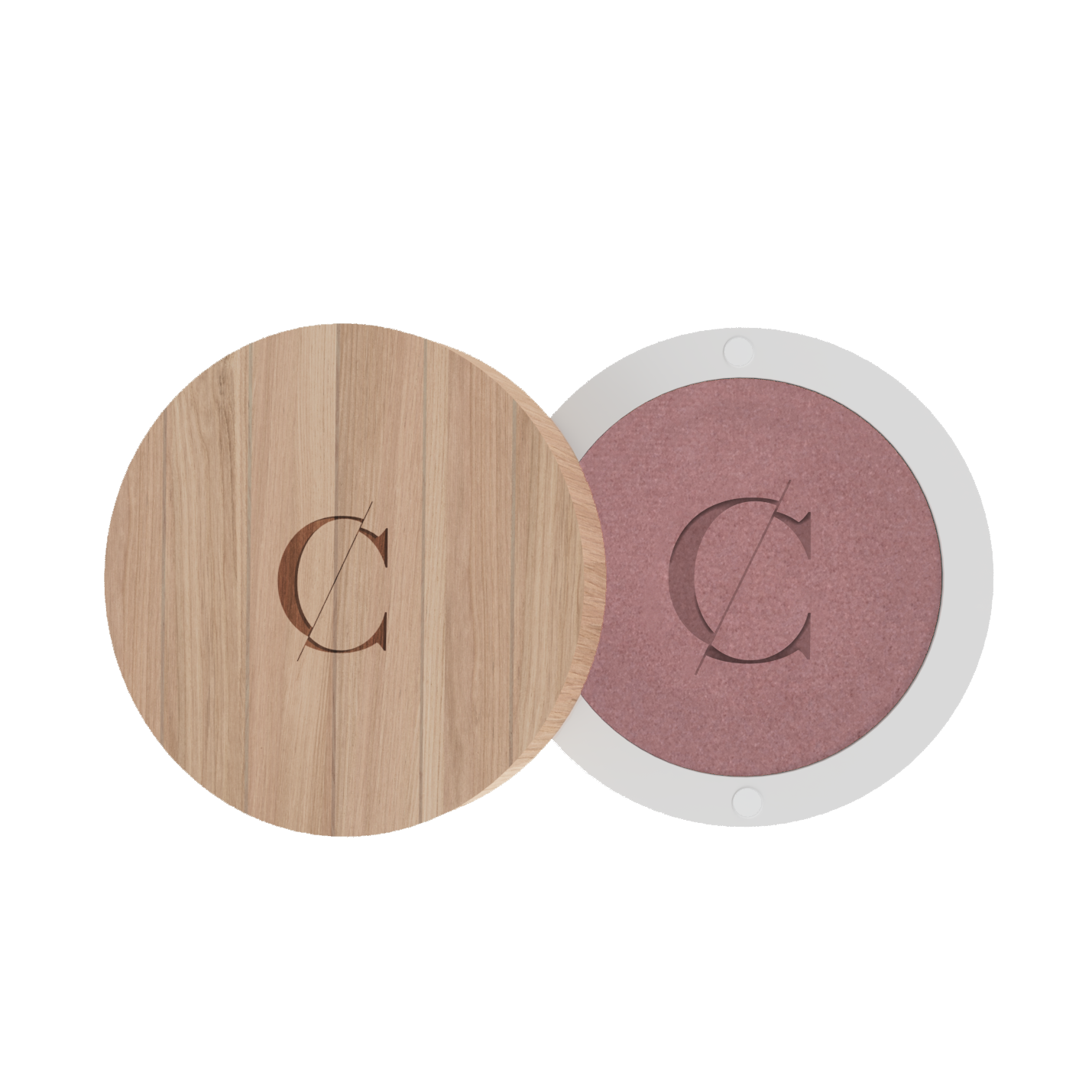 De natuurlijke en biologische oogschaduw van Couleur Caramel bevat een sterke concentratie van pigmenten. 