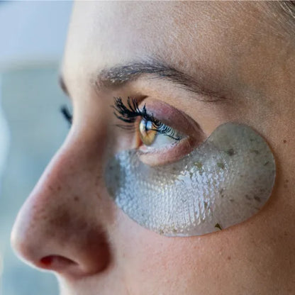 Patchs yeux hydratants, texture naturelle pour un soin intensif du contour des yeux