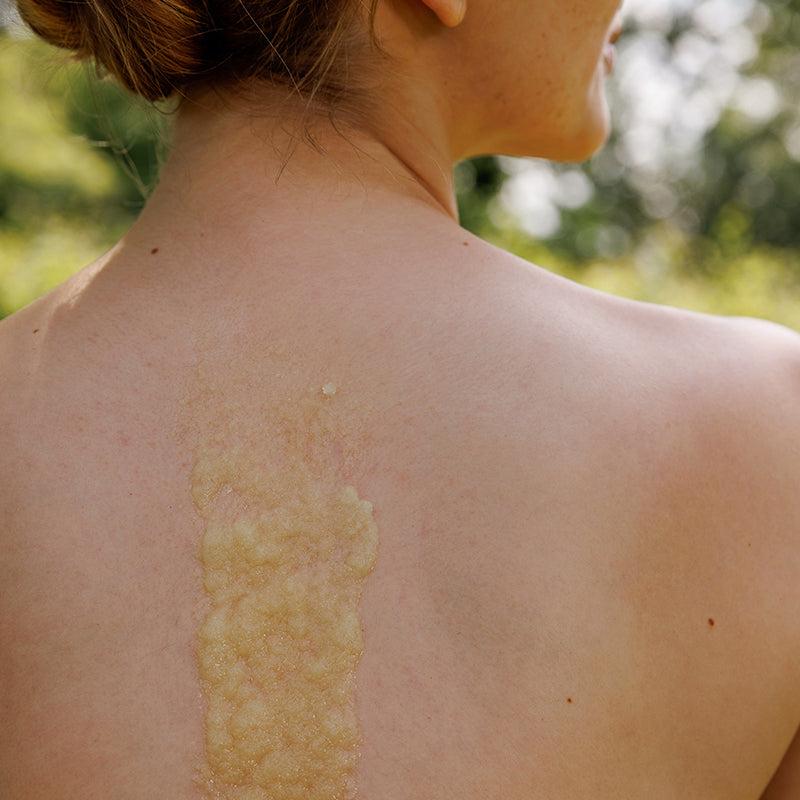 De Natuurlijke Scrub kan zonder probleem driemaal per week worden gebruikt