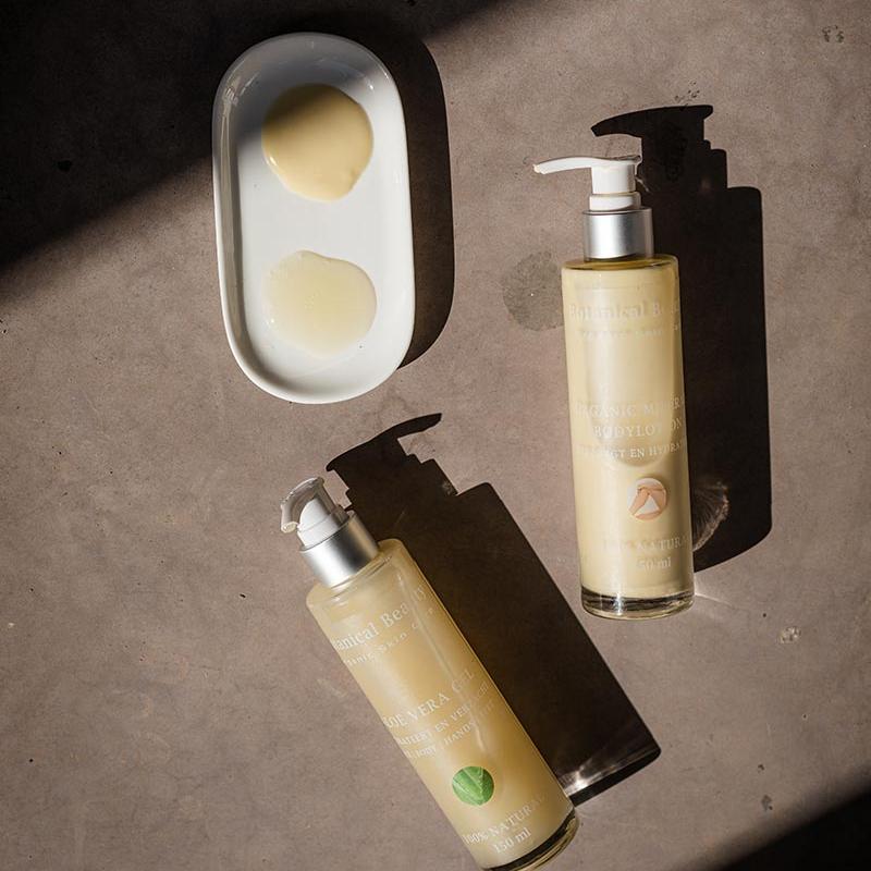 Textuur Botanical Beauty bodylotion voedende natuurlijke formule